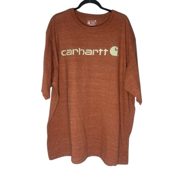 Carhartt Rust Short Sleeve Tee - Picture 1 of 7